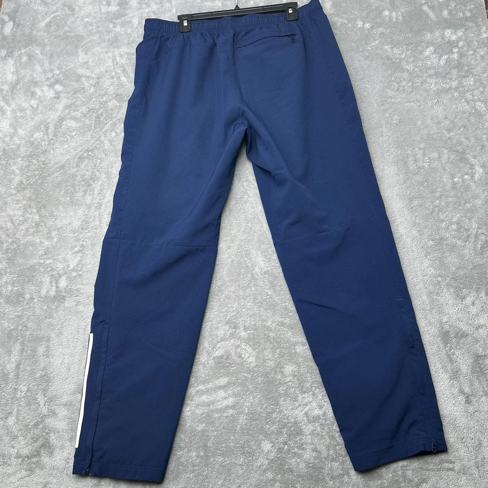 Adidas Adult Hockey Rink Navy Blue Pants Aeroready Mens Size Extra Large XL